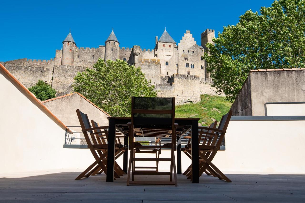 Apartament La Terrasse De La Tour Pinte. Carcassonne Zewnętrze zdjęcie