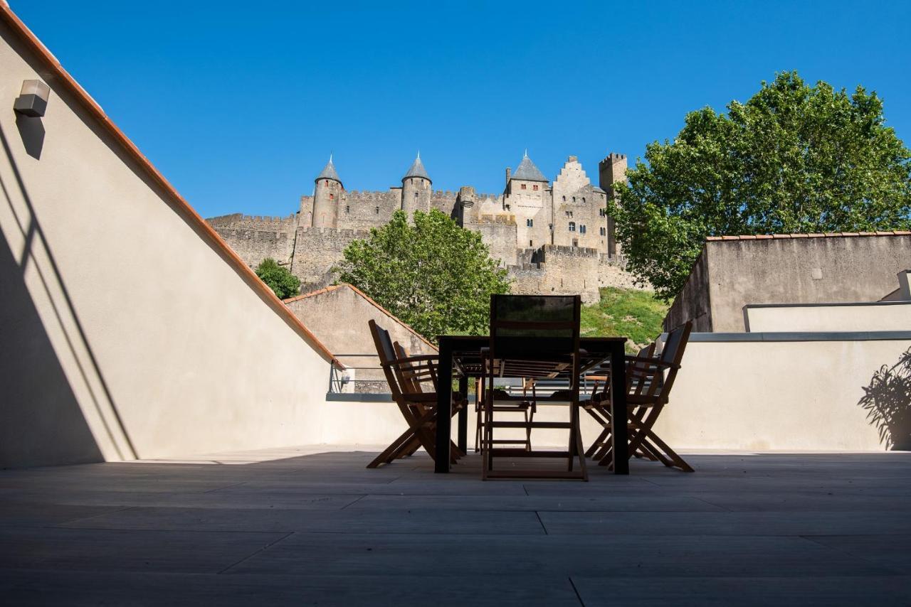 Apartament La Terrasse De La Tour Pinte. Carcassonne Zewnętrze zdjęcie